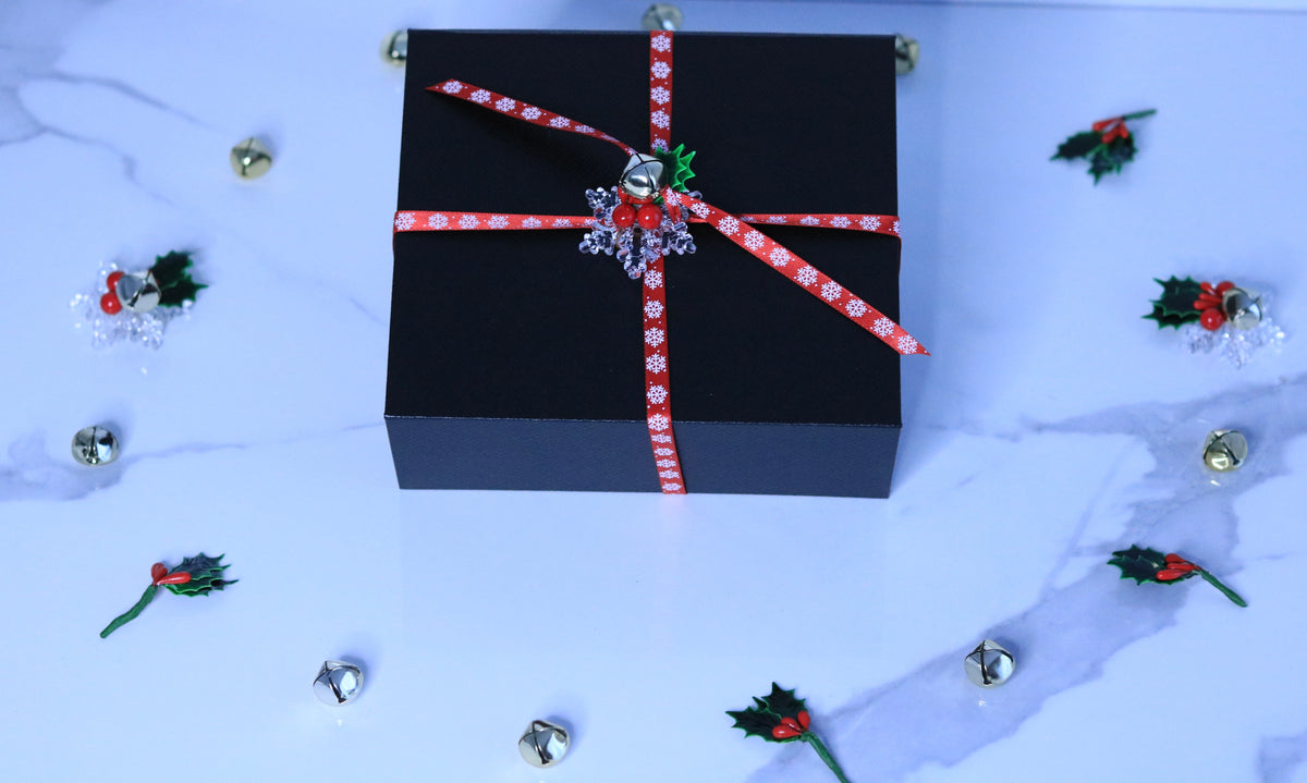 Seasonal Holiday Gift Set 5 (Ceramic Diffuser Set Black Reed Sticks)