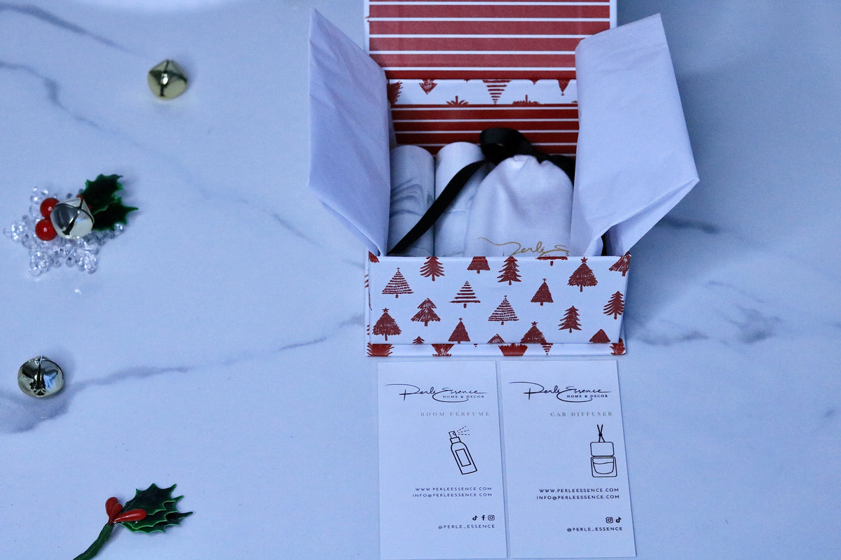 Seasonal Holiday Gift Set 3 (2 Travel Perfumes, 1 Car Diffuser)